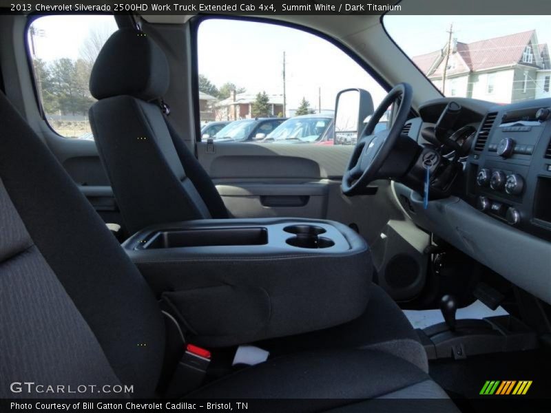 Summit White / Dark Titanium 2013 Chevrolet Silverado 2500HD Work Truck Extended Cab 4x4