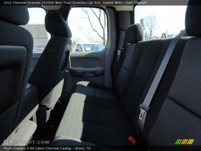 Summit White / Dark Titanium 2013 Chevrolet Silverado 2500HD Work Truck Extended Cab 4x4