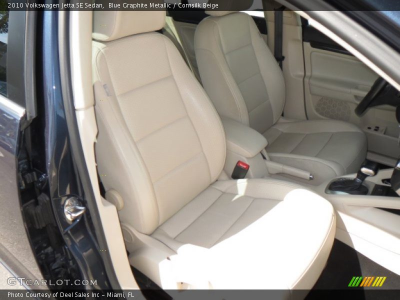 Blue Graphite Metallic / Cornsilk Beige 2010 Volkswagen Jetta SE Sedan