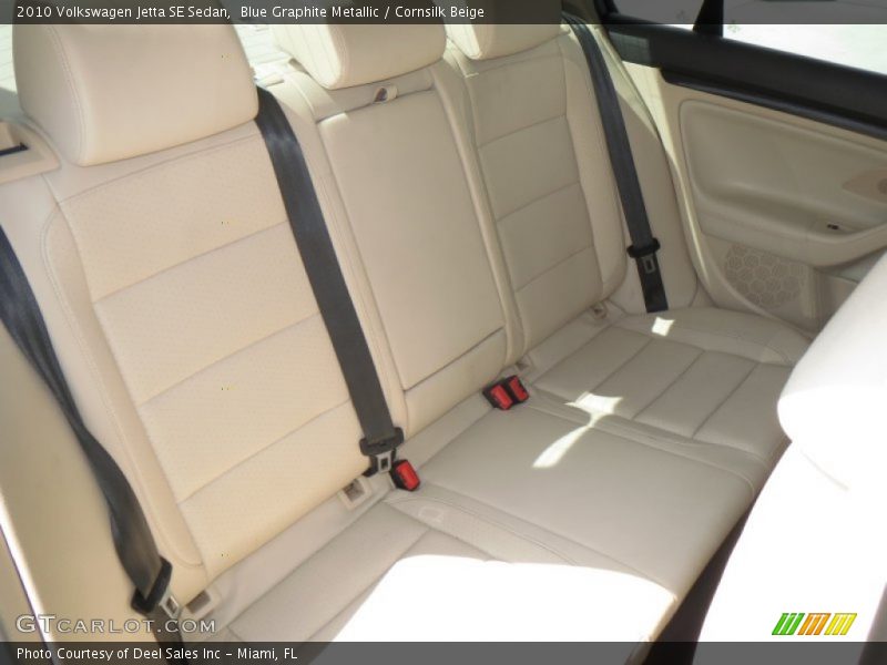 Blue Graphite Metallic / Cornsilk Beige 2010 Volkswagen Jetta SE Sedan
