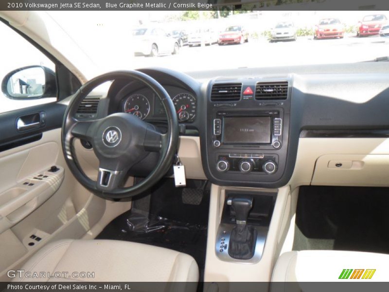 Blue Graphite Metallic / Cornsilk Beige 2010 Volkswagen Jetta SE Sedan