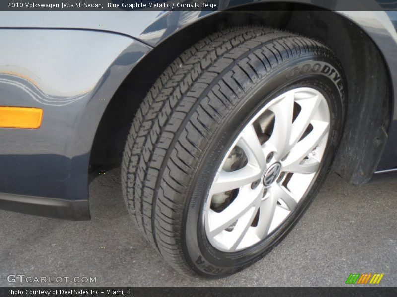 Blue Graphite Metallic / Cornsilk Beige 2010 Volkswagen Jetta SE Sedan