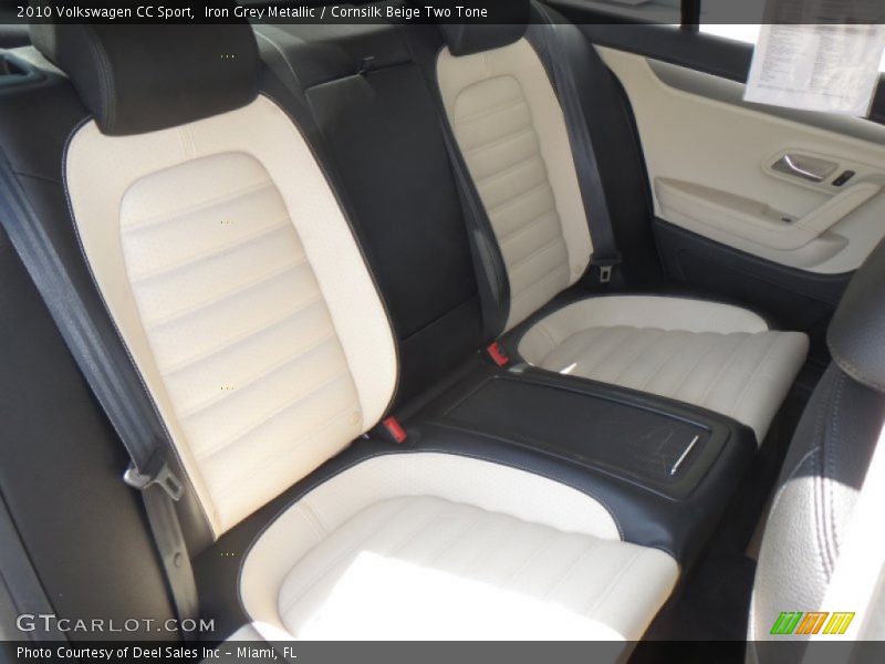 Iron Grey Metallic / Cornsilk Beige Two Tone 2010 Volkswagen CC Sport