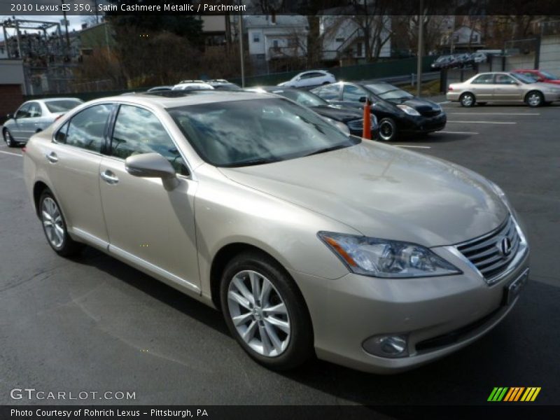 Satin Cashmere Metallic / Parchment 2010 Lexus ES 350