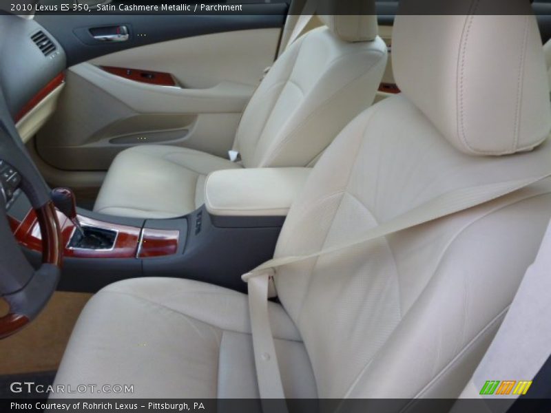 Satin Cashmere Metallic / Parchment 2010 Lexus ES 350