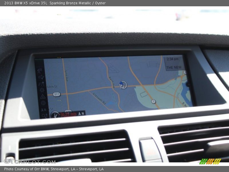 Sparkling Bronze Metallic / Oyster 2013 BMW X5 xDrive 35i