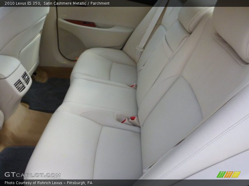 Satin Cashmere Metallic / Parchment 2010 Lexus ES 350