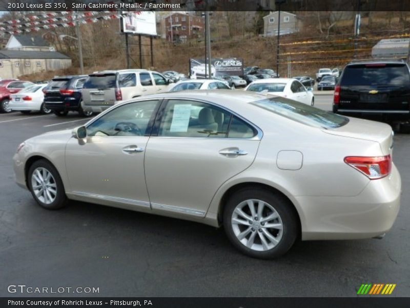 Satin Cashmere Metallic / Parchment 2010 Lexus ES 350