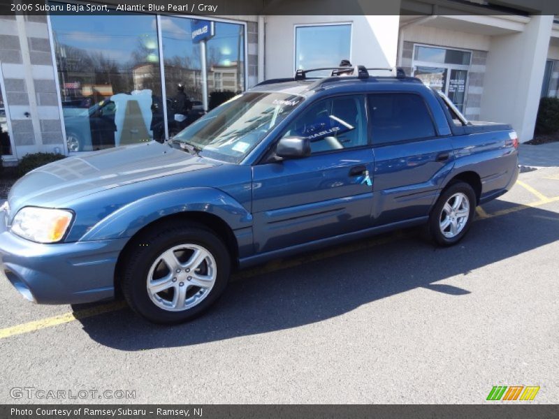 Atlantic Blue Pearl / Gray 2006 Subaru Baja Sport