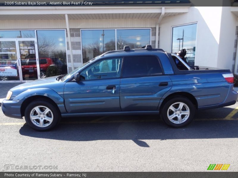 Atlantic Blue Pearl / Gray 2006 Subaru Baja Sport