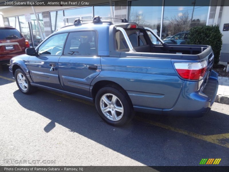 Atlantic Blue Pearl / Gray 2006 Subaru Baja Sport