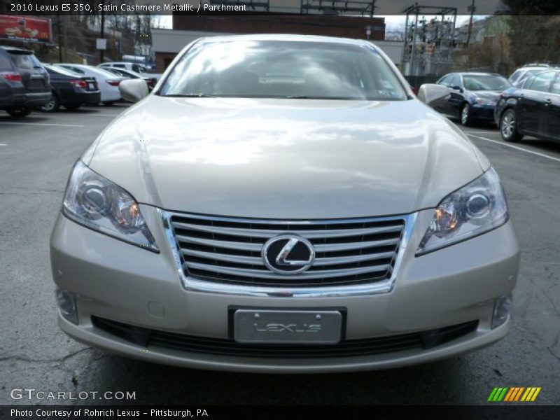 Satin Cashmere Metallic / Parchment 2010 Lexus ES 350