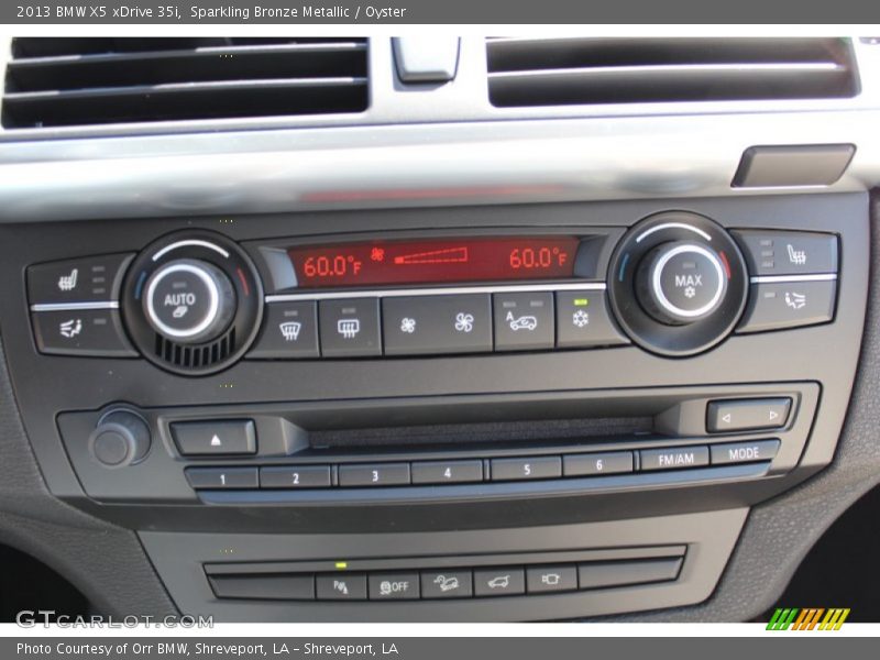Controls of 2013 X5 xDrive 35i