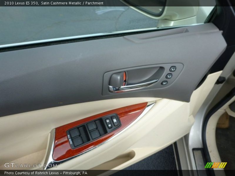 Satin Cashmere Metallic / Parchment 2010 Lexus ES 350