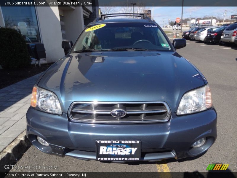 Atlantic Blue Pearl / Gray 2006 Subaru Baja Sport