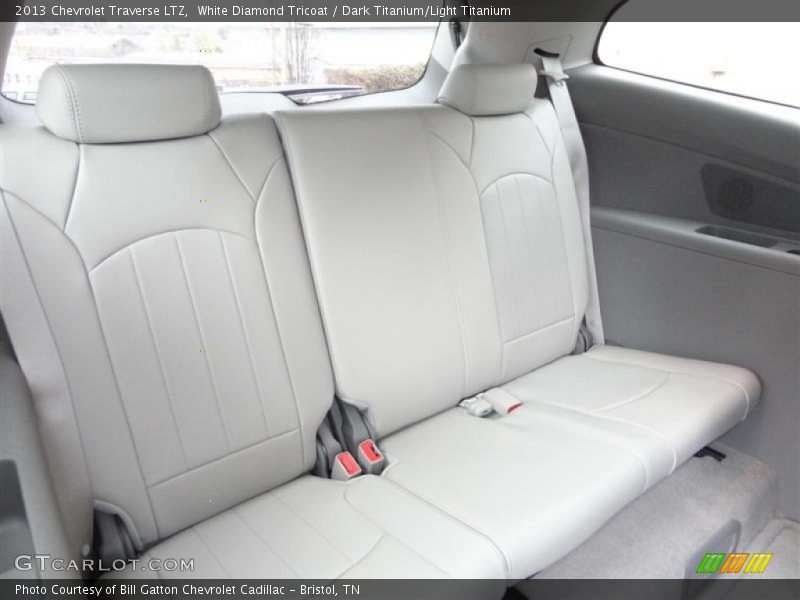 Rear Seat of 2013 Traverse LTZ