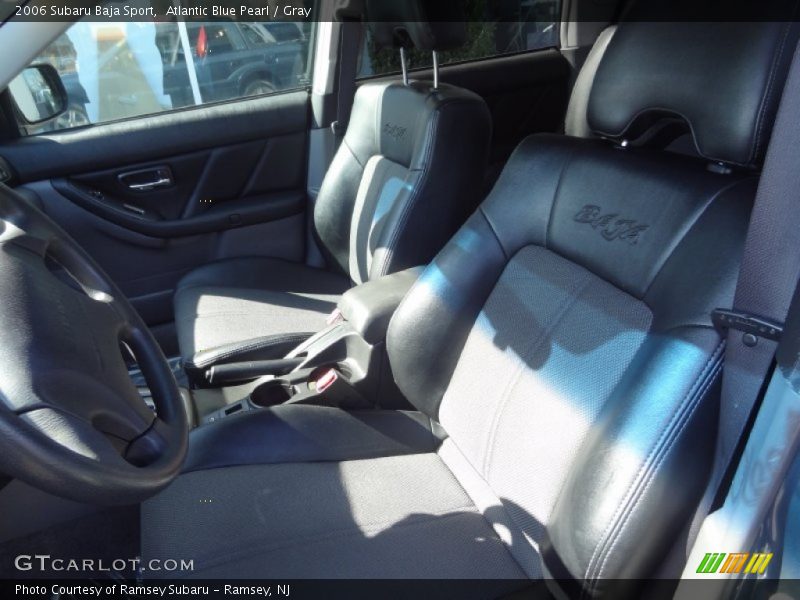 Atlantic Blue Pearl / Gray 2006 Subaru Baja Sport