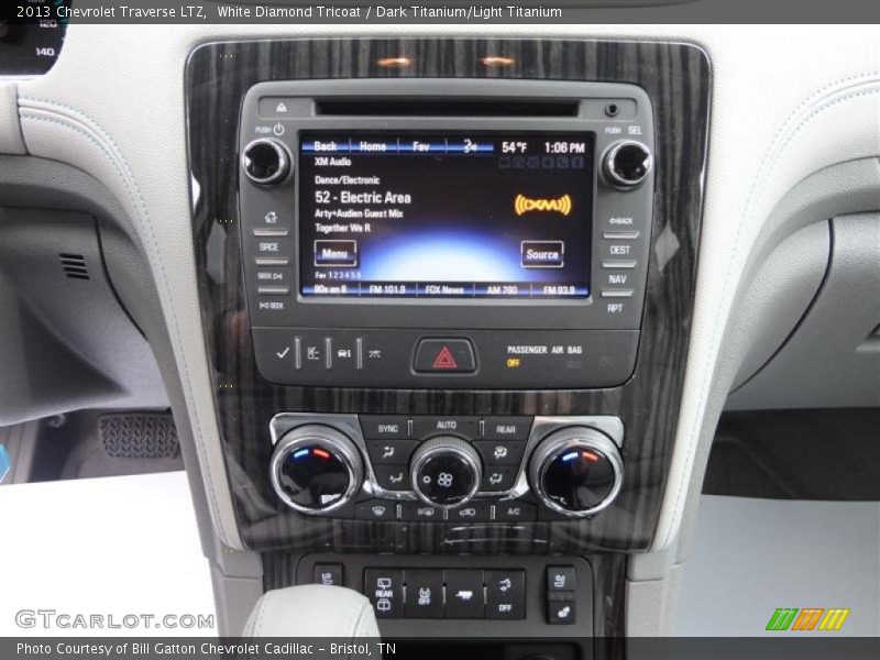 Controls of 2013 Traverse LTZ