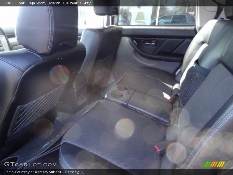 Atlantic Blue Pearl / Gray 2006 Subaru Baja Sport
