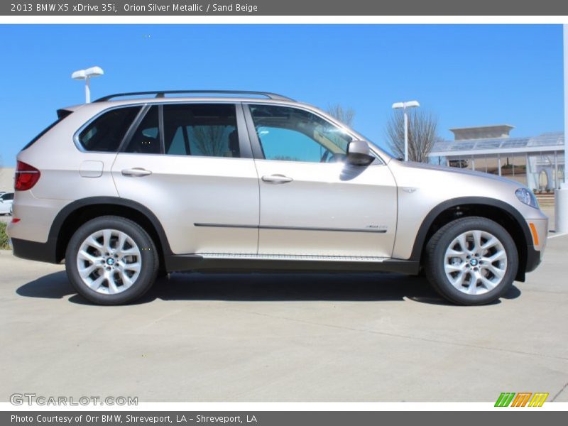  2013 X5 xDrive 35i Orion Silver Metallic