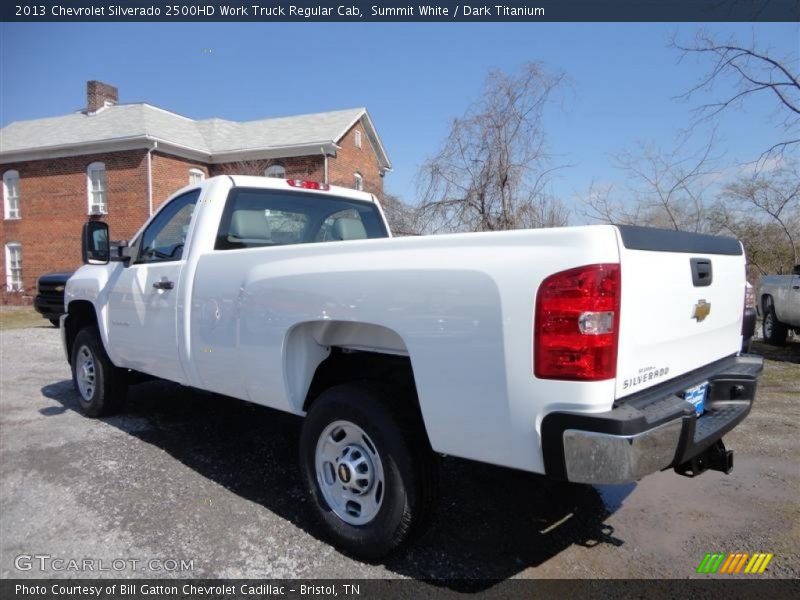  2013 Silverado 2500HD Work Truck Regular Cab Summit White