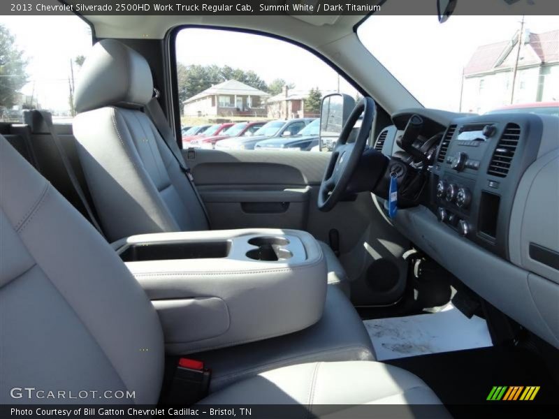 Summit White / Dark Titanium 2013 Chevrolet Silverado 2500HD Work Truck Regular Cab