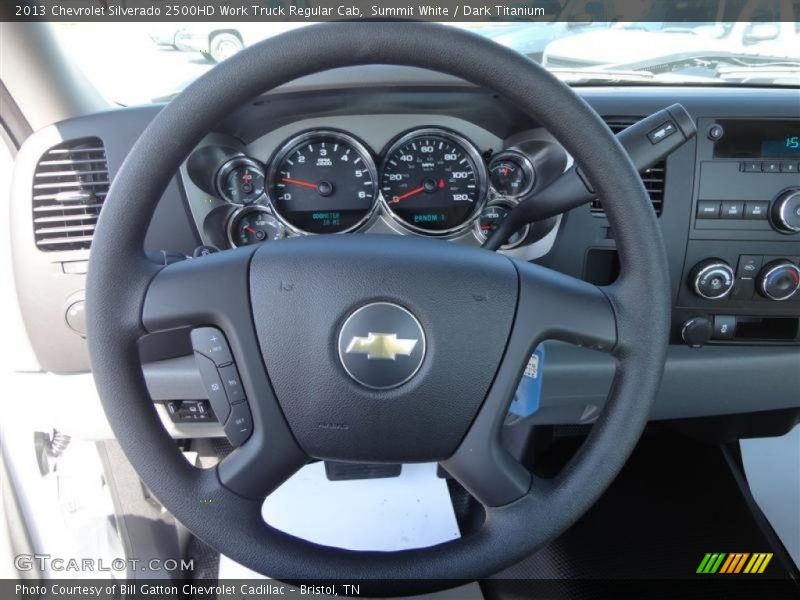  2013 Silverado 2500HD Work Truck Regular Cab Steering Wheel
