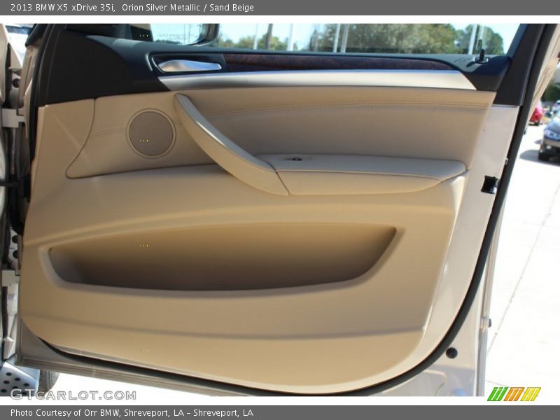 Orion Silver Metallic / Sand Beige 2013 BMW X5 xDrive 35i