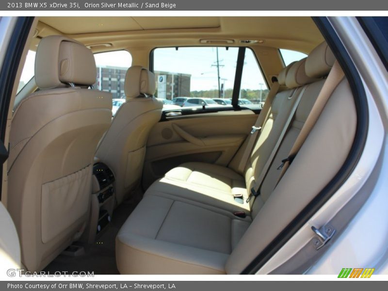 Orion Silver Metallic / Sand Beige 2013 BMW X5 xDrive 35i