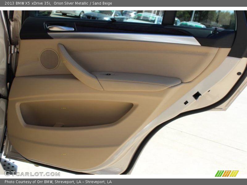 Orion Silver Metallic / Sand Beige 2013 BMW X5 xDrive 35i