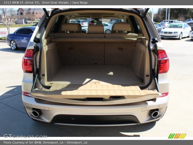 Orion Silver Metallic / Sand Beige 2013 BMW X5 xDrive 35i