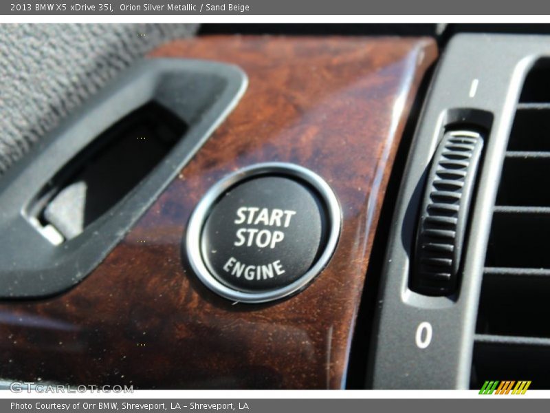 Orion Silver Metallic / Sand Beige 2013 BMW X5 xDrive 35i