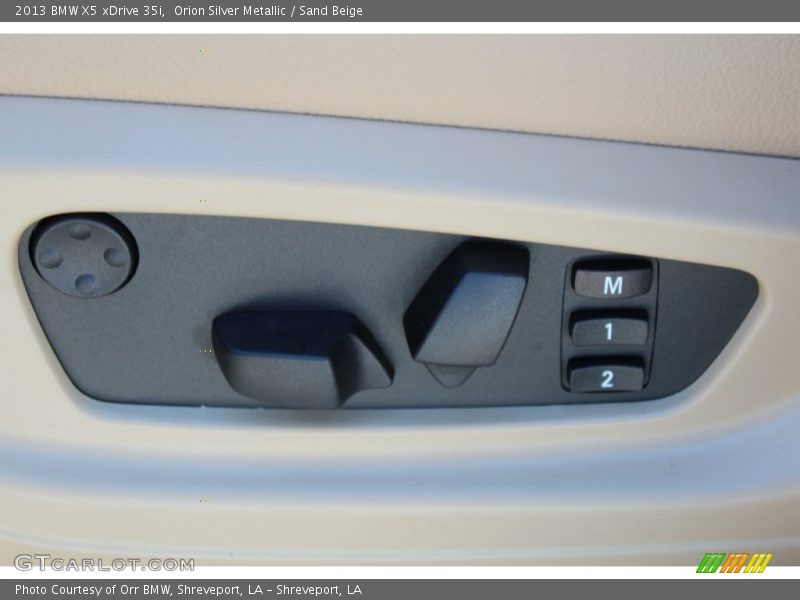 Orion Silver Metallic / Sand Beige 2013 BMW X5 xDrive 35i