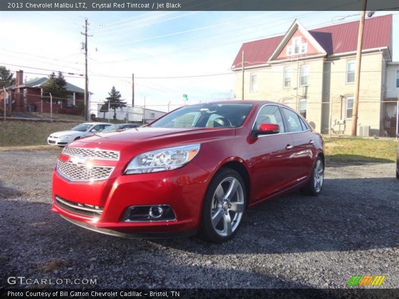 Crystal Red Tintcoat / Jet Black 2013 Chevrolet Malibu LTZ