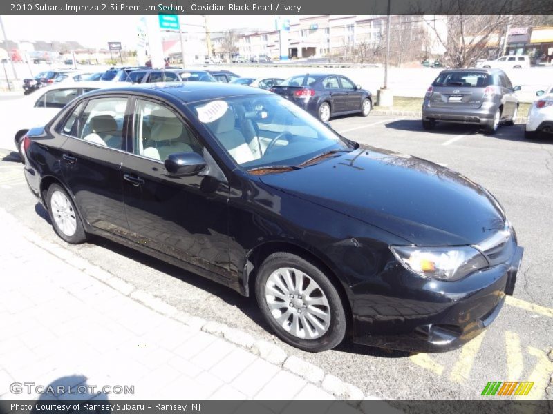 Front 3/4 View of 2010 Impreza 2.5i Premium Sedan