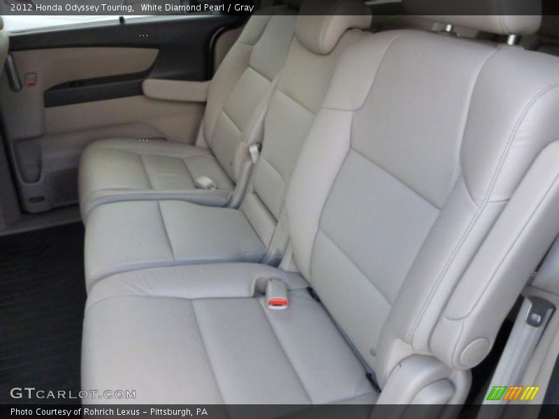 Rear Seat of 2012 Odyssey Touring