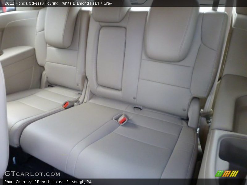Rear Seat of 2012 Odyssey Touring