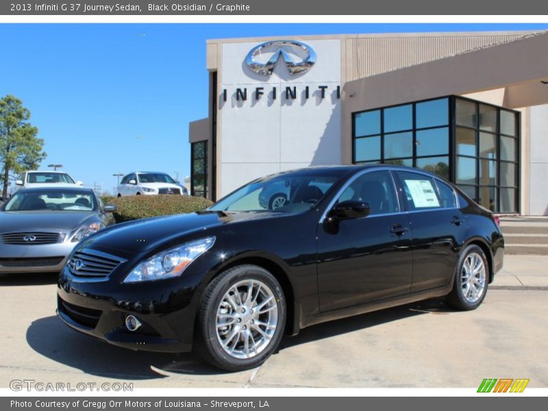 Black Obsidian / Graphite 2013 Infiniti G 37 Journey Sedan