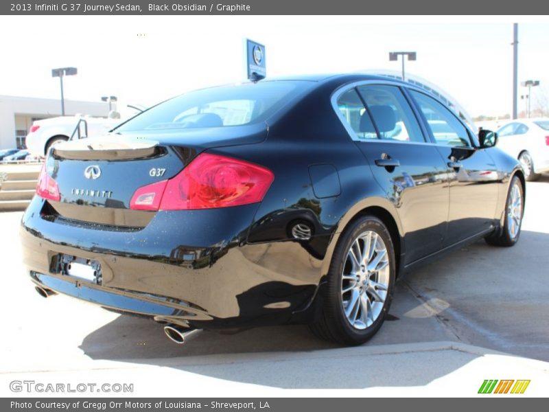 Black Obsidian / Graphite 2013 Infiniti G 37 Journey Sedan