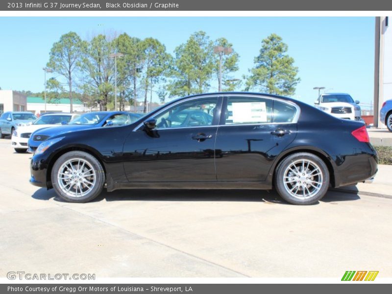 Black Obsidian / Graphite 2013 Infiniti G 37 Journey Sedan