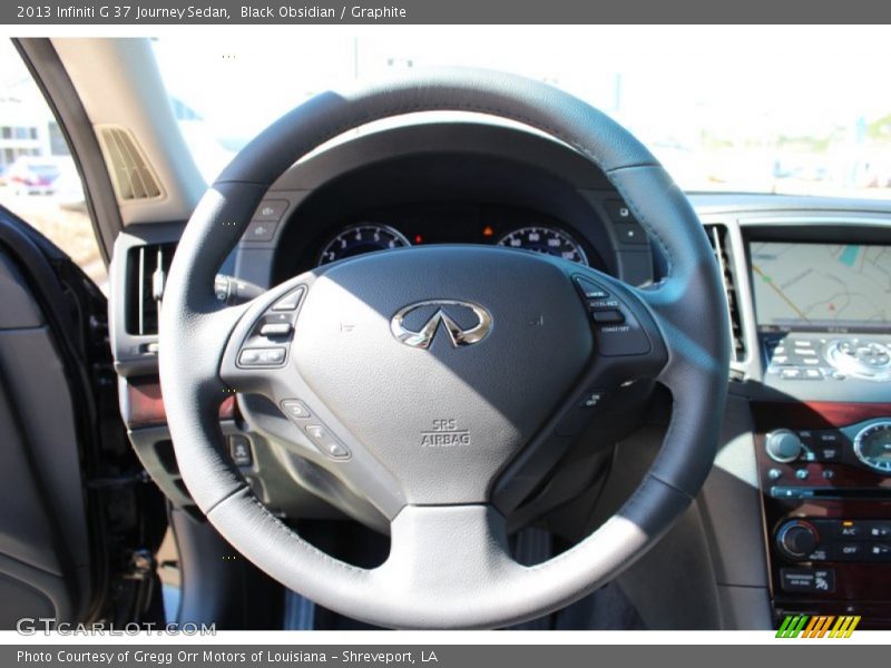 Black Obsidian / Graphite 2013 Infiniti G 37 Journey Sedan