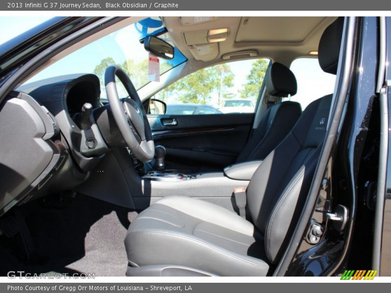 Black Obsidian / Graphite 2013 Infiniti G 37 Journey Sedan