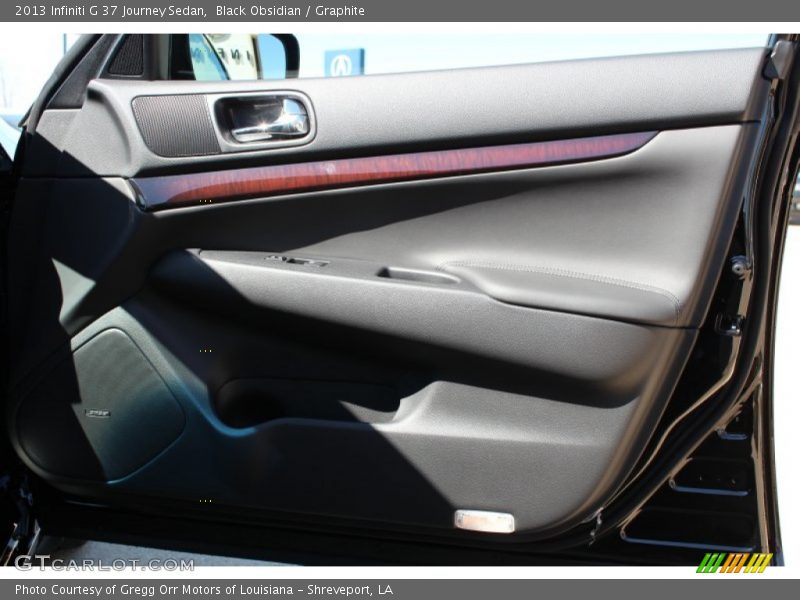 Black Obsidian / Graphite 2013 Infiniti G 37 Journey Sedan