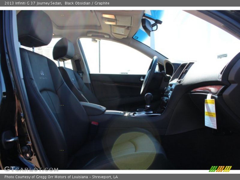 Black Obsidian / Graphite 2013 Infiniti G 37 Journey Sedan