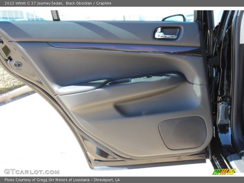 Black Obsidian / Graphite 2013 Infiniti G 37 Journey Sedan