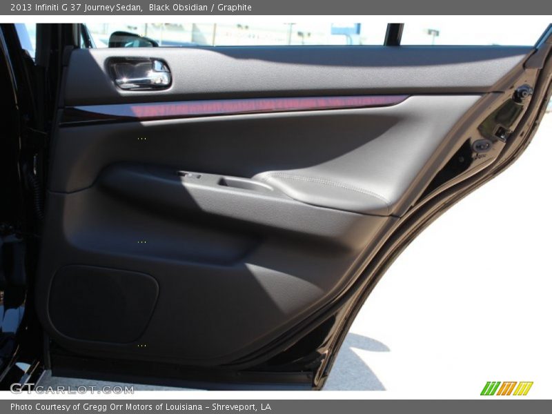 Black Obsidian / Graphite 2013 Infiniti G 37 Journey Sedan