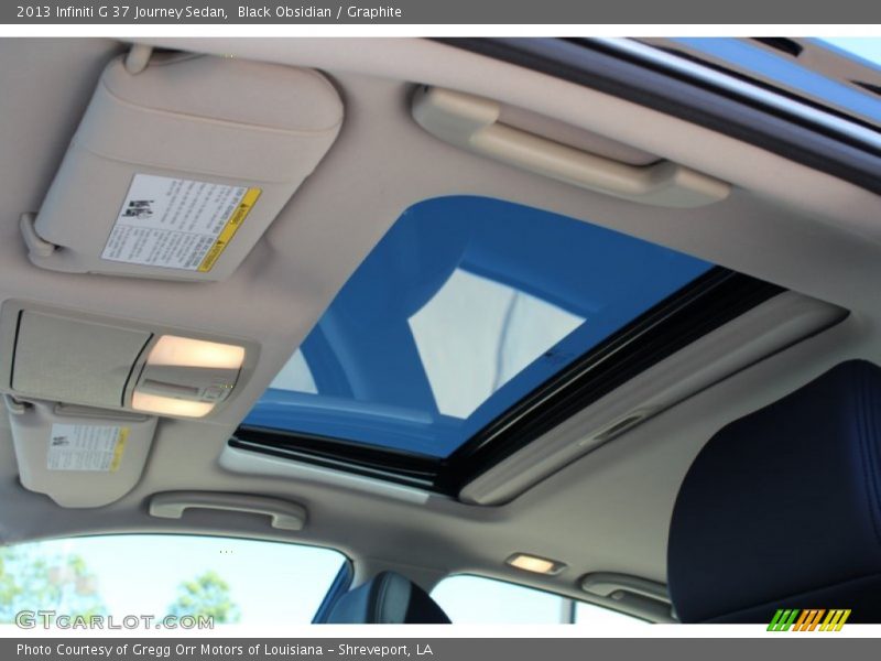 Black Obsidian / Graphite 2013 Infiniti G 37 Journey Sedan
