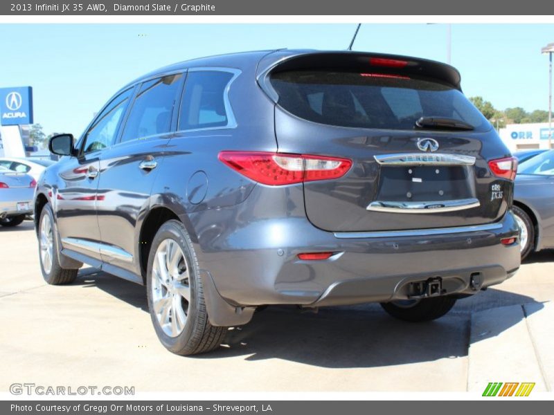 Diamond Slate / Graphite 2013 Infiniti JX 35 AWD