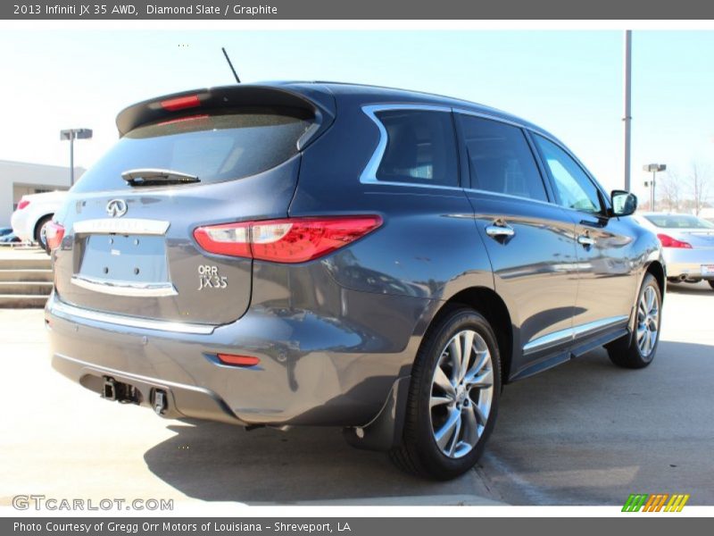 Diamond Slate / Graphite 2013 Infiniti JX 35 AWD