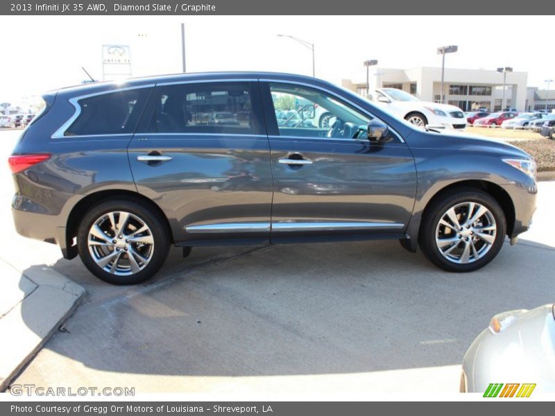 Diamond Slate / Graphite 2013 Infiniti JX 35 AWD